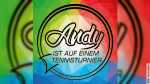 Andy ist auf einem Tennisturnier 2017